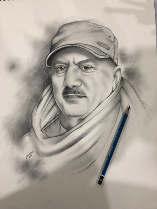 اساسيات البورتريه بقلم الرصاص